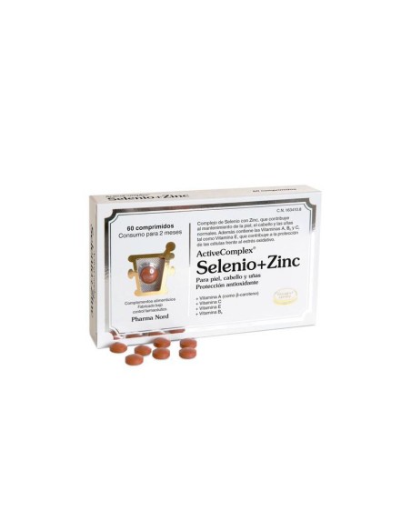 Pharma Nord Sélénium Zinc Activecomplex 60comp