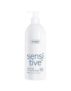Ziaja Sensitve Gel Limpiador Rostro y Cuerpo Para Pieles Sensible 400m