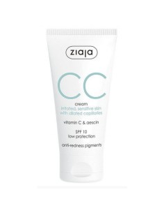 Ziaja Cc Cream Correctora Para Pieles Irritadas y Sensibles 50ml