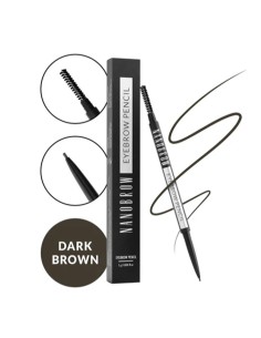 Nanobrow Eyebrow Pencil Dark Brown 1g
