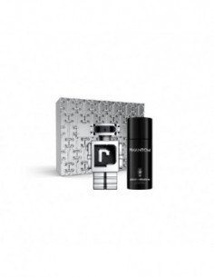 Paco Rabanne Phantom Eau De Toilette Vaporisateur 100ml Coffret 2 Produits Christmas 2023