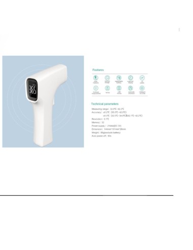 Infrared Thermometer Contactless Infrared Thermometer Contactless