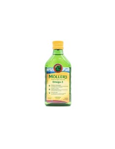 Moller´s Möller's Huile De Foie De Morue Aromatisée Au Citron 250ml