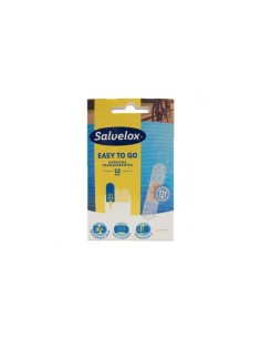 Salvelox Easy to Go Apósitos Transparentes 12 Unidades