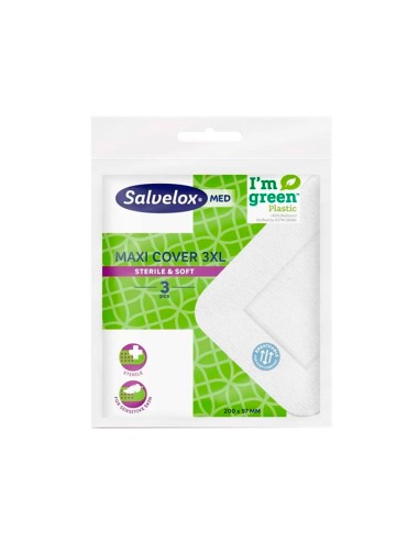 Salvelox Maxi Cover 3 Pansements Stériles 3XL