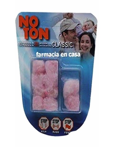 Noton 2 Bouchons De Cire 8 Bouchons De Coton 10 Pcs