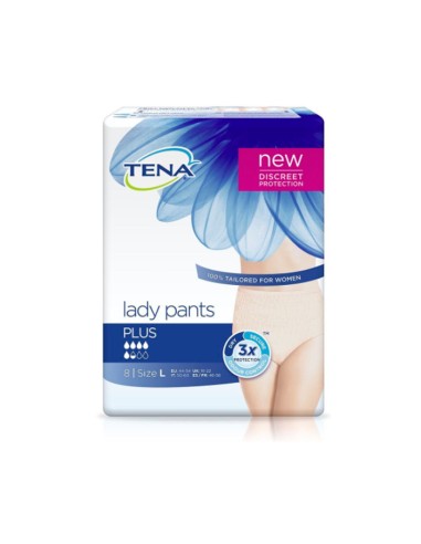 Tena Lady Pants Plus Size Large 8U Tena Lady Pants Plus Size Large 8U