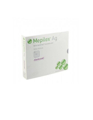 Mepilex Ag 12,50 X 12,50 Cm 5 Uds Mepilex Ag 12,50 X 12,50 Cm 5 Uds
