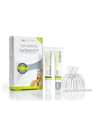 Beconfident Teeth Whitening Dual Boost Kit Coffret 4 Produits
