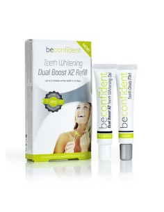 Beconfident Teeth Whitening Dual Boost Refill 2 Units