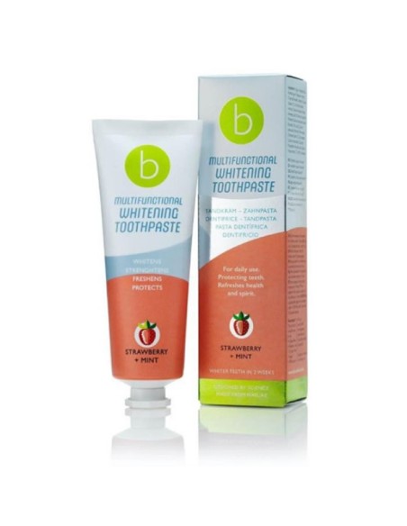 Beconfident Multifunctional Strawberry + Mint Whitening Toothpaste 75m
