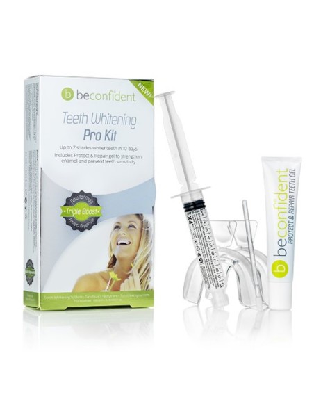 Beconfident Teeth Whitening Pro Kit Coffret 4 Produits