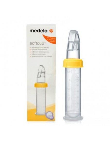 Medela Softcup Baby Bottle With Spoon 80ml