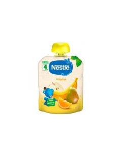 Nestle 3x Nestlé Naturnes Purée 4 Fruits 6 Mois 90g