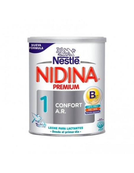 Leche Para Lactantes 1 Primer Día Confort Ar 800g Nidina