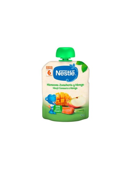 Nestle Naturnes Pomme Carotte Carotte Mangue 90g