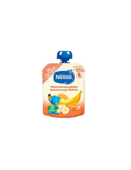 Nestle Naturnes Banane - Orange - Biscuit 6m 90g