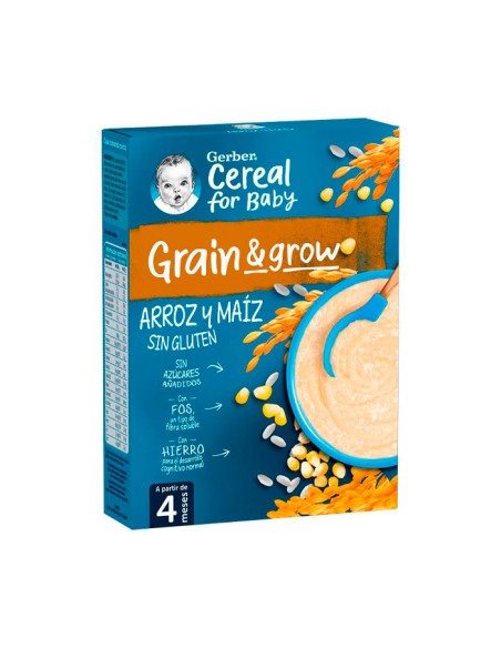 Gerber Papilla Riz et Maïs Sans Gluten 250g