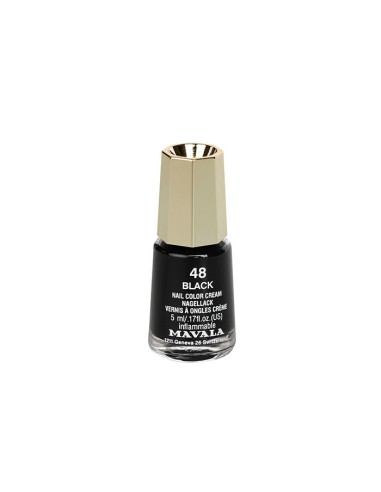 Mavala Vernis À Ongles 48 Black 5ml Mavala Vernis À Ongles 48 Black 5ml