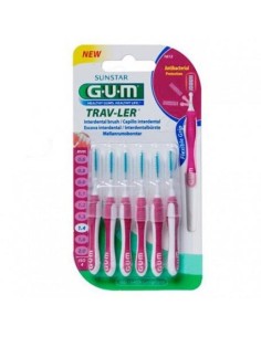 Gum Travler Brossette Interdentaire Cylindrique Fine 1,4 Mm Réf 1612
