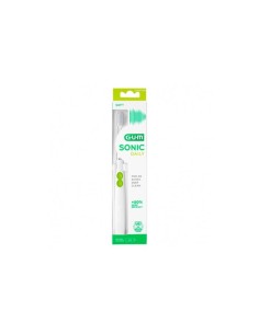 Gum Sonic Daily Brosse Blanche à Piles