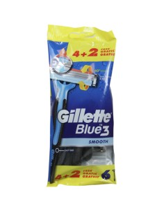 Gillette Blue 3 Disposable Razor 6 Unité
