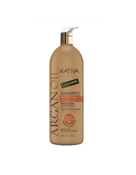 Kativa Argan Oil Shampoo Protection Softness & Shine 1000ml