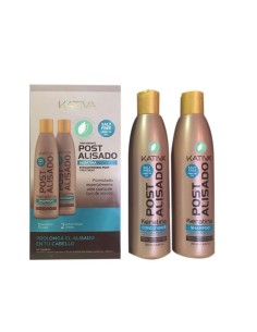 Kativa Keratina Shampooing Cheveux Lisses 250ml Coffrett 2 Produits