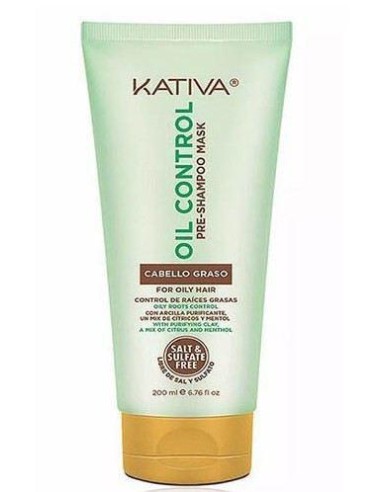 Kativa Oil Control Pre-Shampoo Mask 200ml Kativa Oil Control Pre-Shampoo Mask 200ml