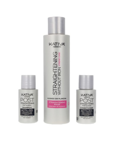 Kativa Keratin Anti-Frizz Smoothing Sans Repassage Xtrem Care 30 Jours Kativa Keratin Anti-Frizz Smoothing Sans Repassage Xtrem Care 30 Jours