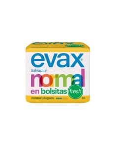 Evax Normal Fresh Protège Slip Petits Sacs 20 Unités