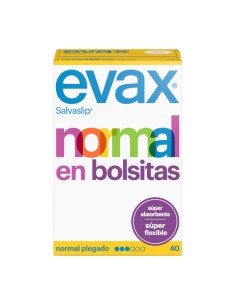 Evax Normal Fresh Protège Slip Petits Sacs 40 Unités