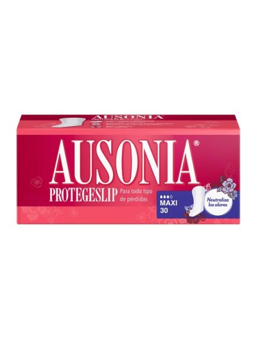 Ausonia Protegeslip Maxi Protège 30 Unités Ausonia Protegeslip Maxi Protège 30 Unités