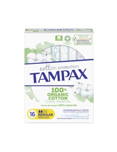 Tampax Organic Regular Tampon 16 Unités