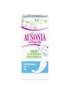 Ausonia Protegeslip Organic Protège 28 Unités