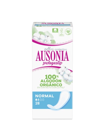 Ausonia Protegeslip Organic Protège 28 Unités