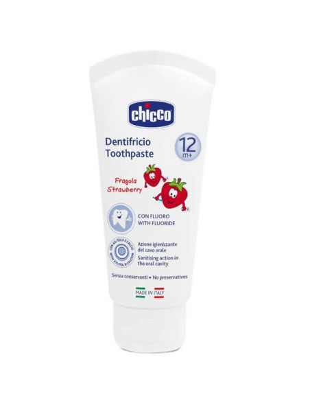 Chicco Toothpaste With Fluoride 12m+ 50ml
