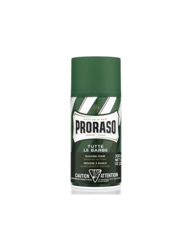 Proraso Green Tutte Le Barbe Mousse À Raser 300ml Proraso Green Tutte Le Barbe Mousse À Raser 300ml