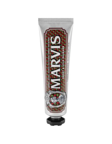 Marvis Sweet And Sour Rhubarb Toothpaste 75ml Marvis Sweet And Sour Rhubarb Toothpaste 75ml