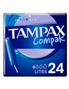 Tampax Compak Lite 24 Unités