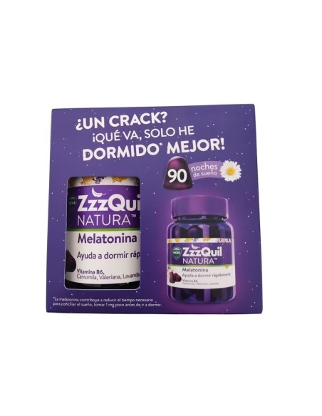 Zzzquil Nature Pack Mélatonine 60+30 Unités