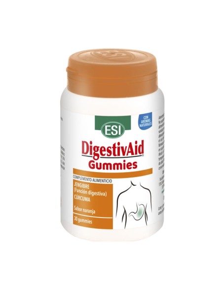 DigestivAid Gummies 30 ESI – Gingembre Avec Curcuma