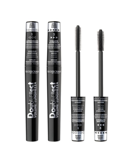 Deborah Milano Double Effect Mascara Black