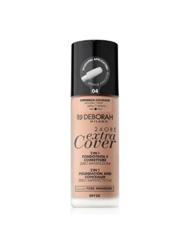 Deborah Milano 24 Ore Extra Cover 2 En 1 Spf20 04 30ml
