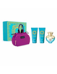 Versace Dylan Torquoise Eau De Toilette Spray 100ml Coffret 4 Produits