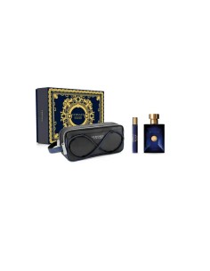 Versace Dylan Blue Eau De Toilette Vaporisateur 100ml Coffret 3 Produi
