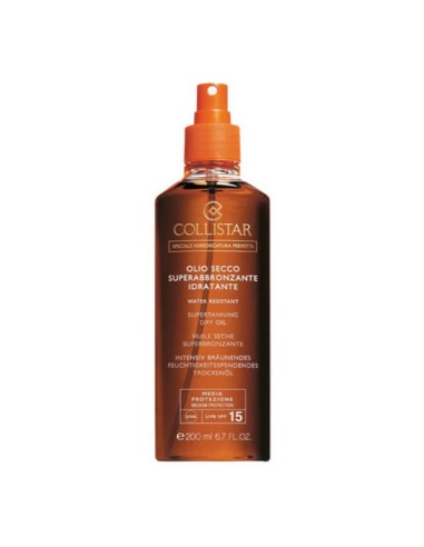 Collistar Super Huile Seche Superbronzante Spf15 200ml Collistar Super Huile Seche Superbronzante Spf15 200ml