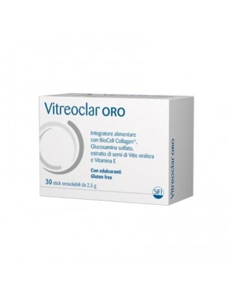 Vitreoclar Oro Sticks Orosolubles 30 Unidades Sifi