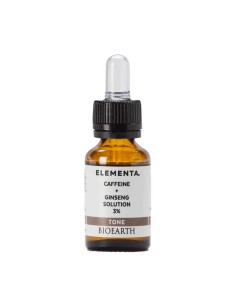 Bioearth Elementa Concentrado Cafeina Ginseng 15ml