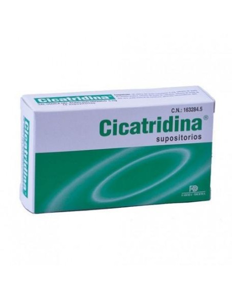 Cicatridina Suppositories For Hemorrhoids 5 Mg